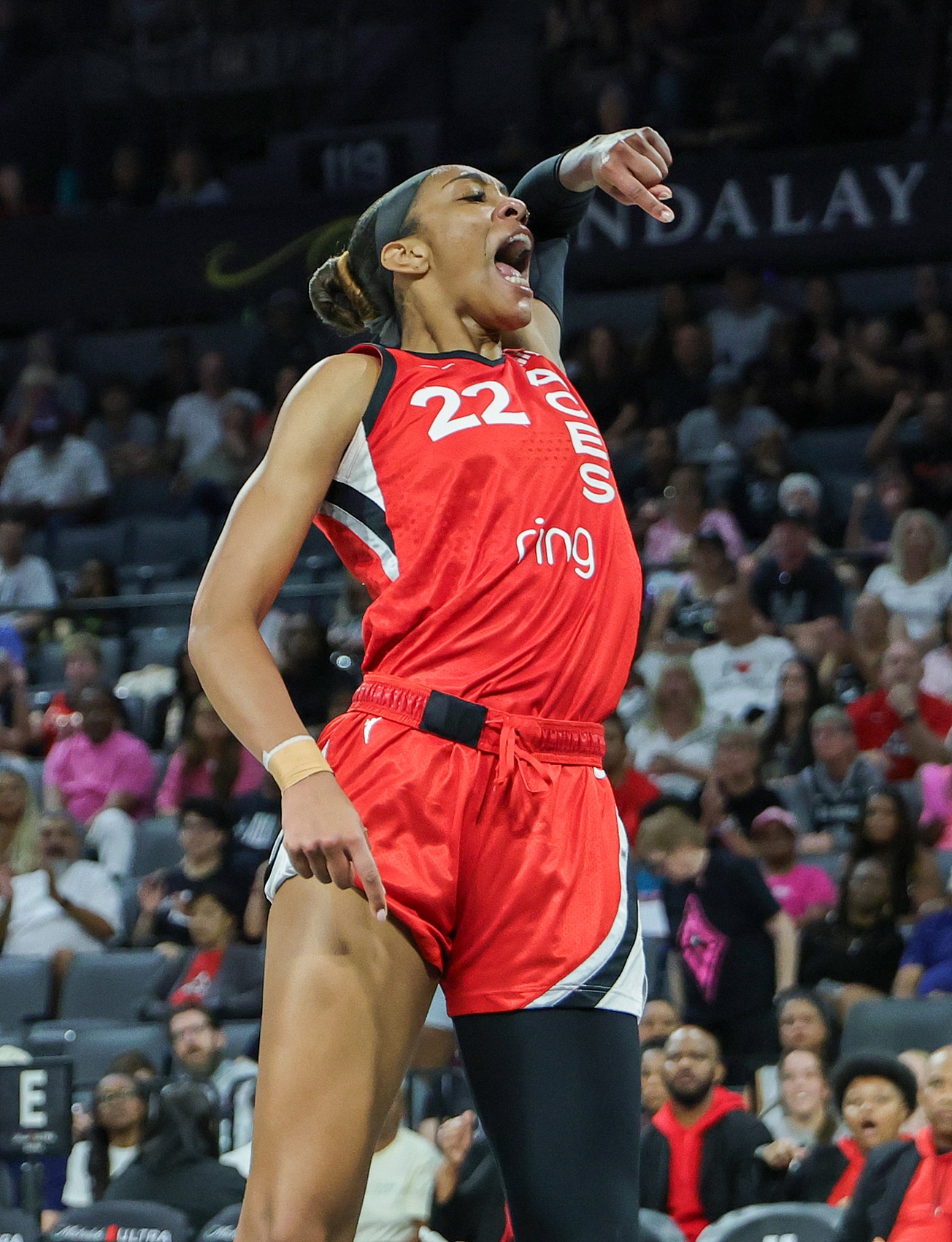 开云在线-阿贾-威尔逊砍个人生涯第36次30+ WNBA历史第二&仅次于陶乐西