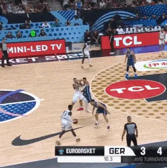 世界级内线!欧锦赛的泰斯,什么水平?